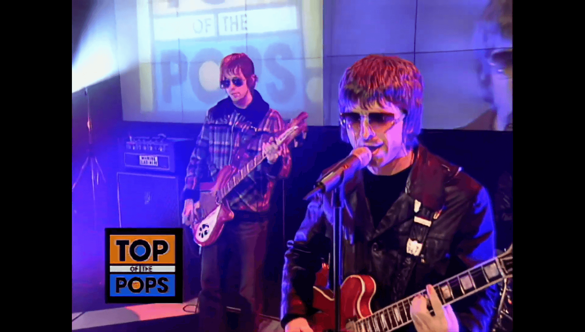 Oasis at Elstree Studios, London UK - 