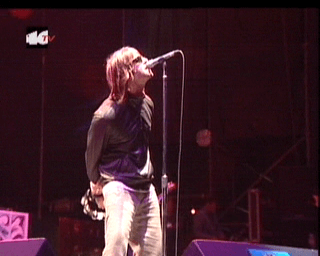 Oasis at Bennicassim Festival; Bennicassim, Spain - August 4, 2000