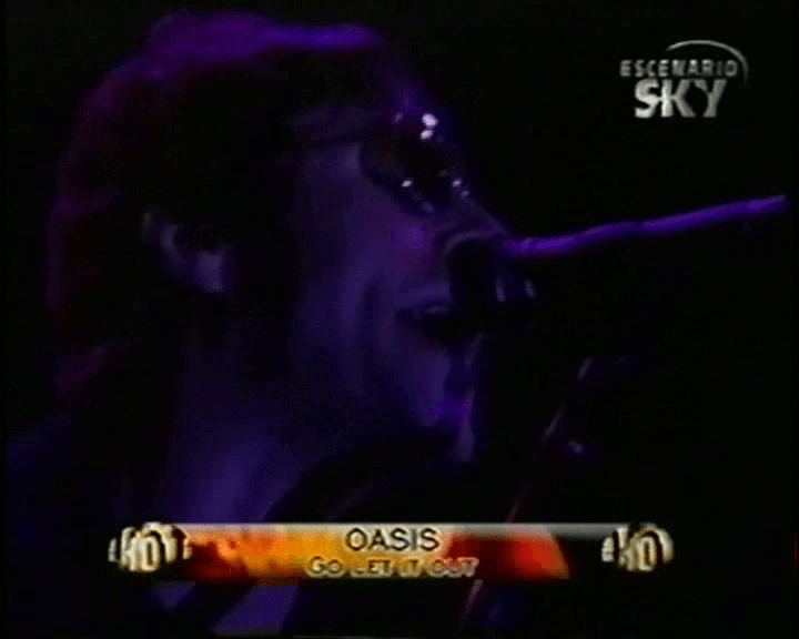 Oasis at Hot Festival; Buenos Aires, Argentina - January 18, 2001