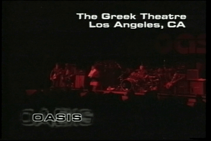 Oasis at The Greek Theater, Los Angeles, CA, USA - May 15, 2001