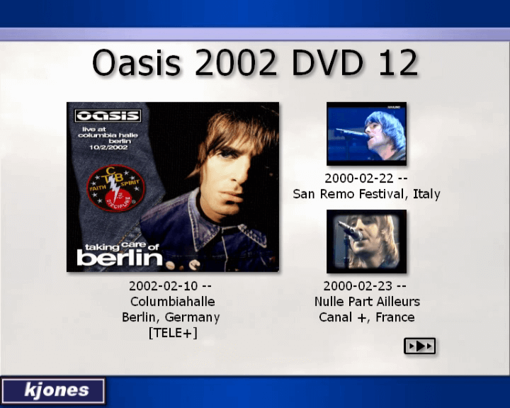 Oasis at '.$OASIS_SHOW_VENUE.' - '.$OASIS_SHOW_DATE.'