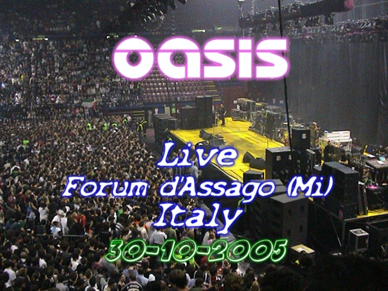 Oasis at '.$OASIS_SHOW_VENUE.' - '.$OASIS_SHOW_DATE.'