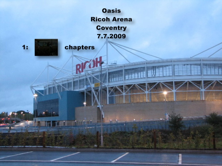 Oasis at '.$OASIS_SHOW_VENUE.' - '.$OASIS_SHOW_DATE.'