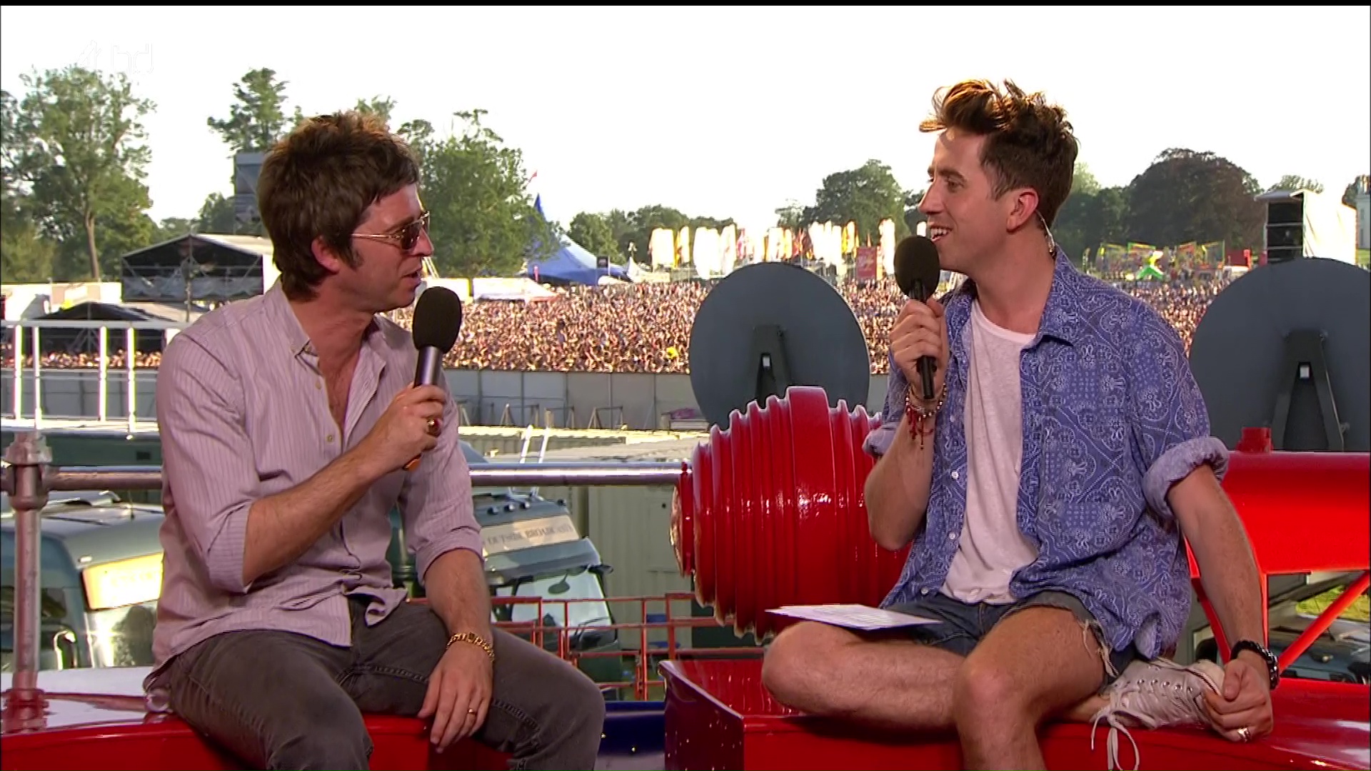 Noel Gallagher at V Festival; Hylands Park, Chelmsford, UK - August 18, 2012