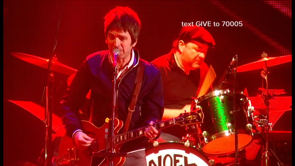 Noel Gallagher at Comic Relief; Wembley Arena, London - March 6, 2013