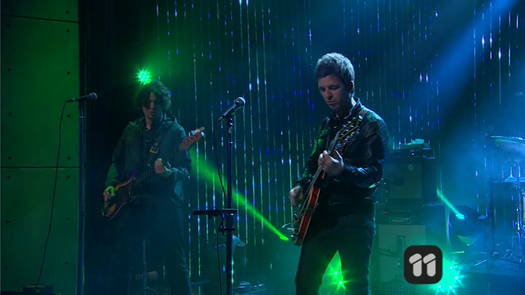 Noel Gallagher at The Late Show with James Corden; Los Angeles, USA - June 1, 2015