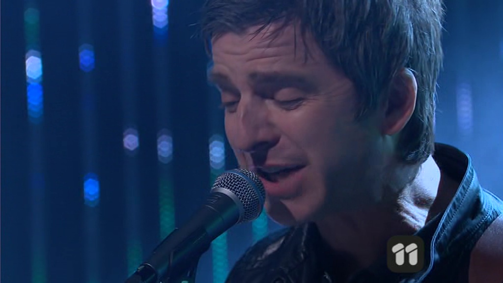 Noel Gallagher at The Late Show with James Corden; Los Angeles, USA - June 1, 2015