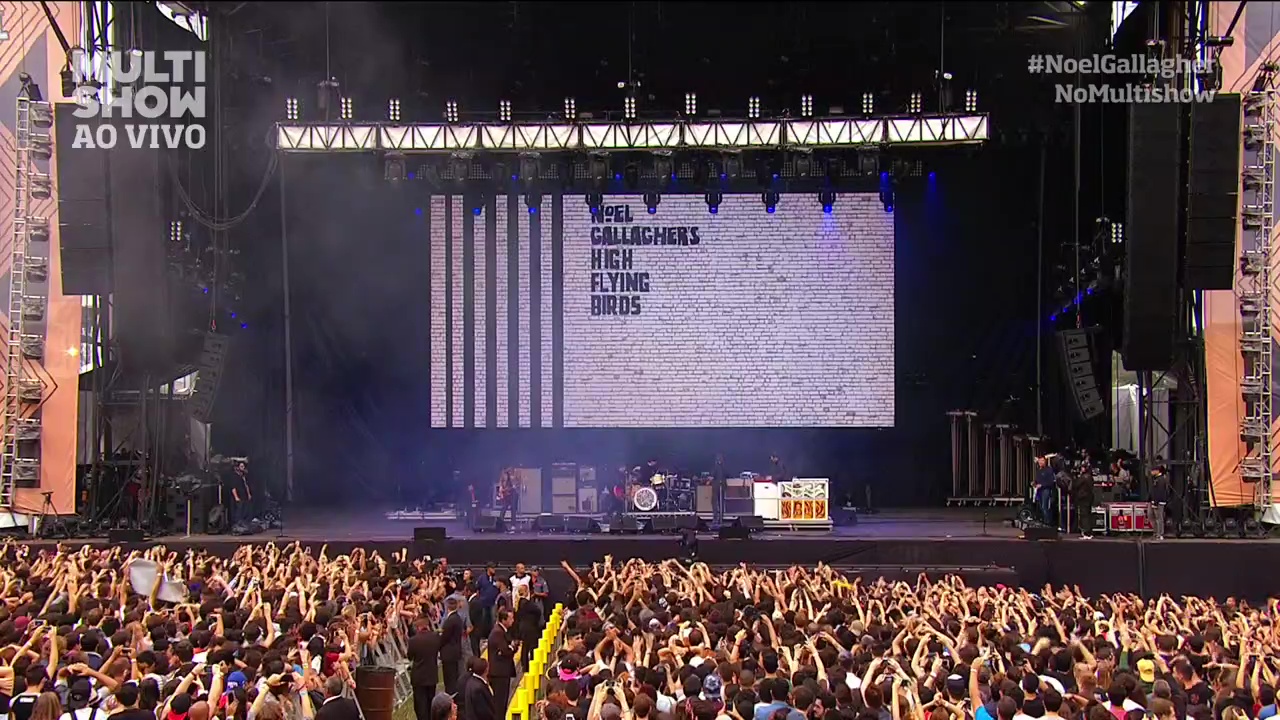 Noel Gallagher at Lollapalooza; São Paulo, Brazil - March 13, 2016