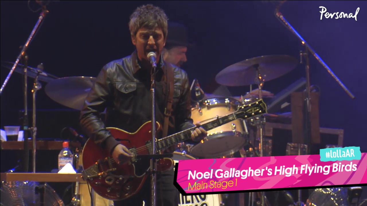Noel Gallagher at Lollapalooza; Buenos Aires, Argentina - March 19, 2016