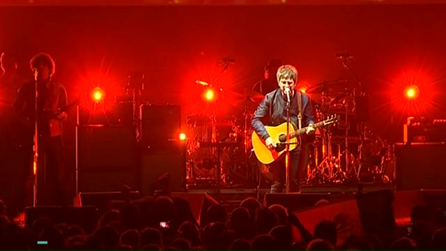 Noel Gallagher at Forest National; Brussels, Belgium - April 17, 2016