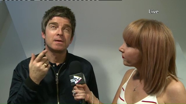 Noel Gallagher at STV; Glasgow, Scotland - April 21, 2016