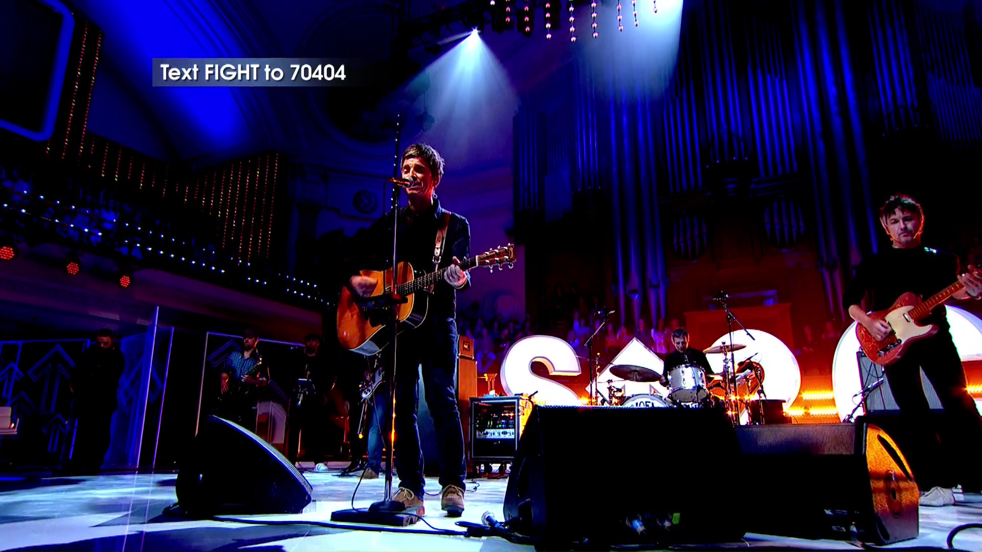 Noel Gallagher at Stand Up to Cancer; Central Hall Westminster, London - October 21, 2016