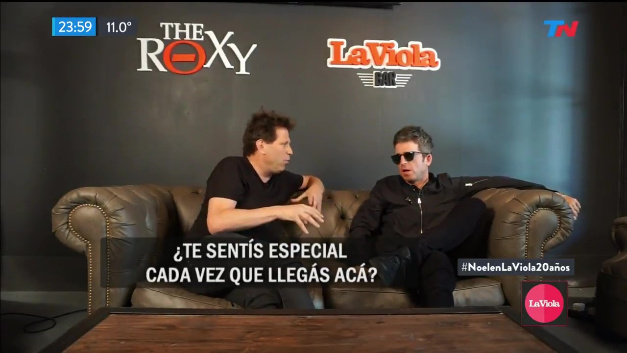 Noel Gallagher at The Roxy LaViola Bar, Argentina - October 21, 2017