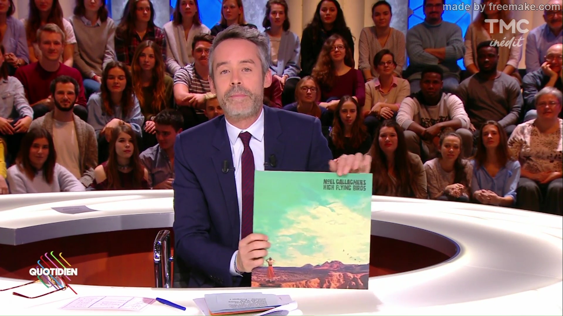 Noel Gallagher at Quotidien - November 21, 2017