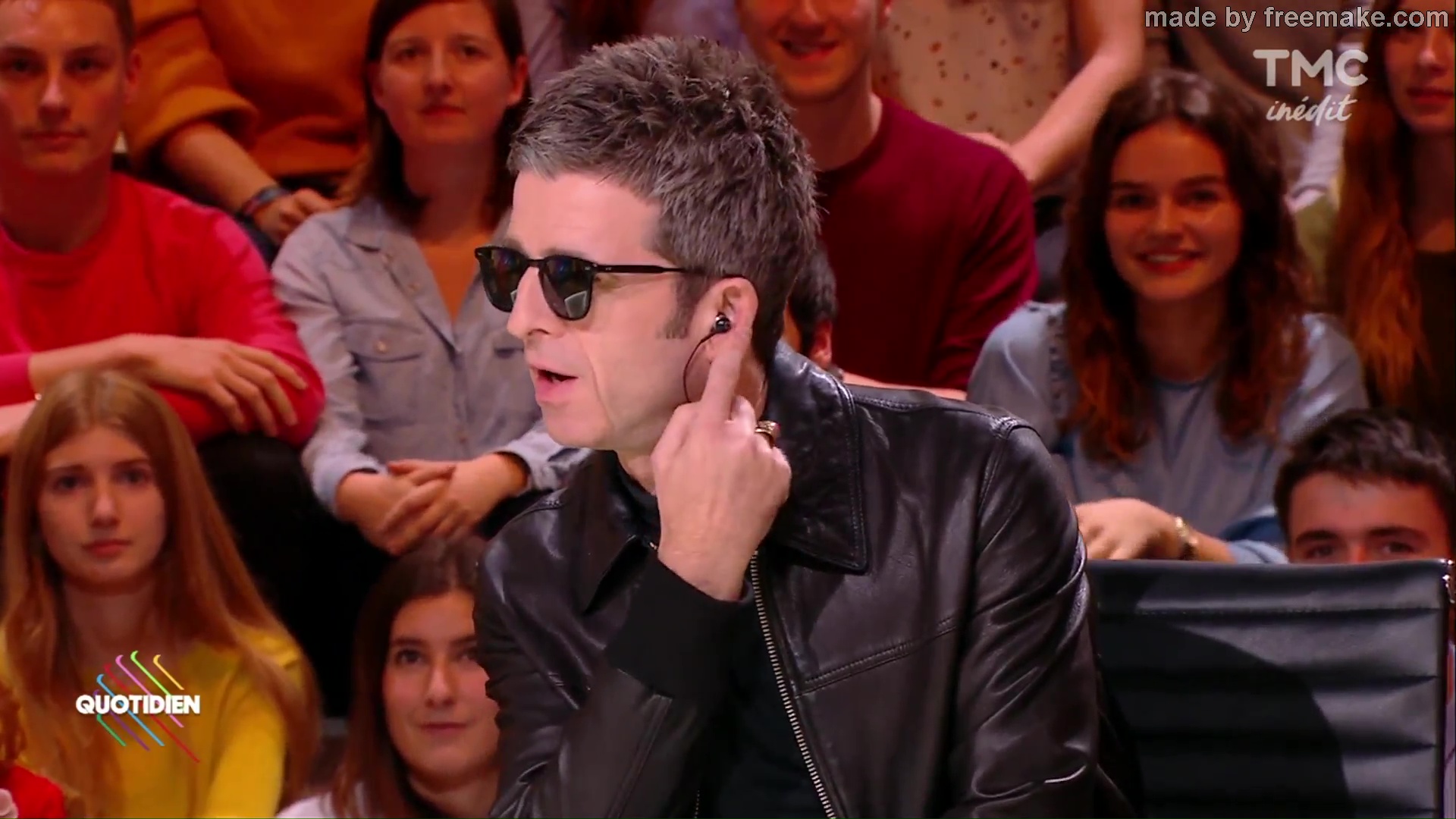 Noel Gallagher at Quotidien - November 21, 2017