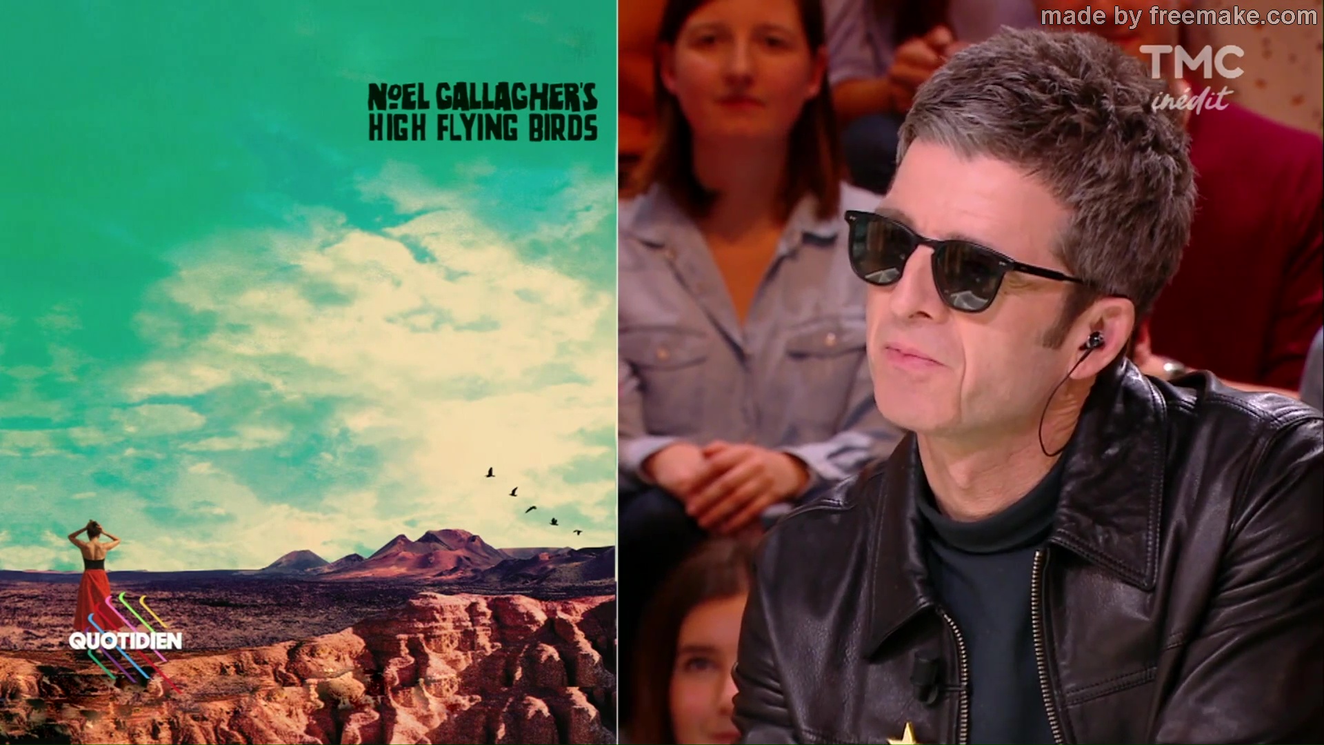 Noel Gallagher at Quotidien - November 21, 2017