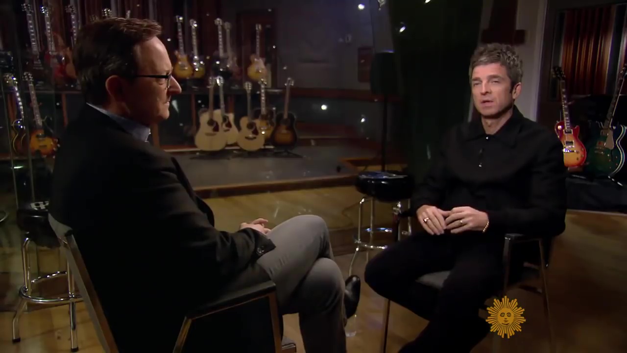 Noel Gallagher at For The Record; CBS Sunday Morning, USA - November 26, 2017