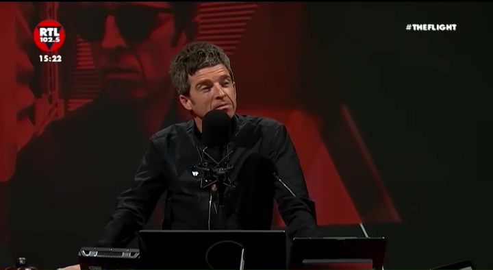 Noel Gallagher at RTL 102.5; Milan, Italy - November 30, 2017