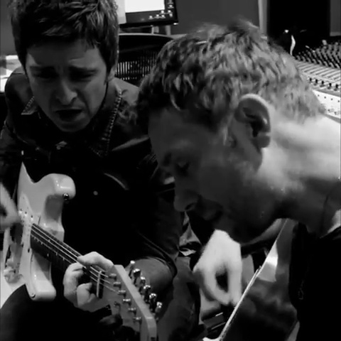 Noel Gallagher at Gorillaz in the Studio - Unknown, 2017