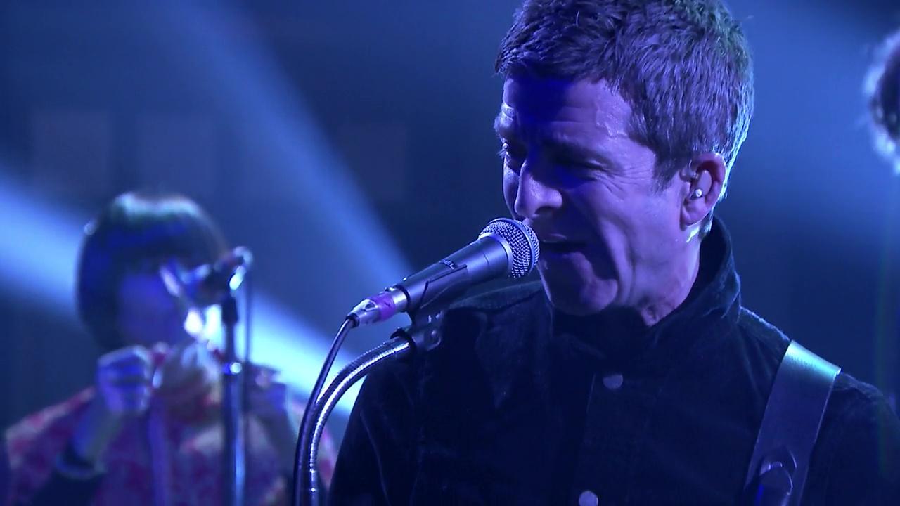 Noel Gallagher at The Tonight Show starring Jimmy Fallon - February 7, 2018