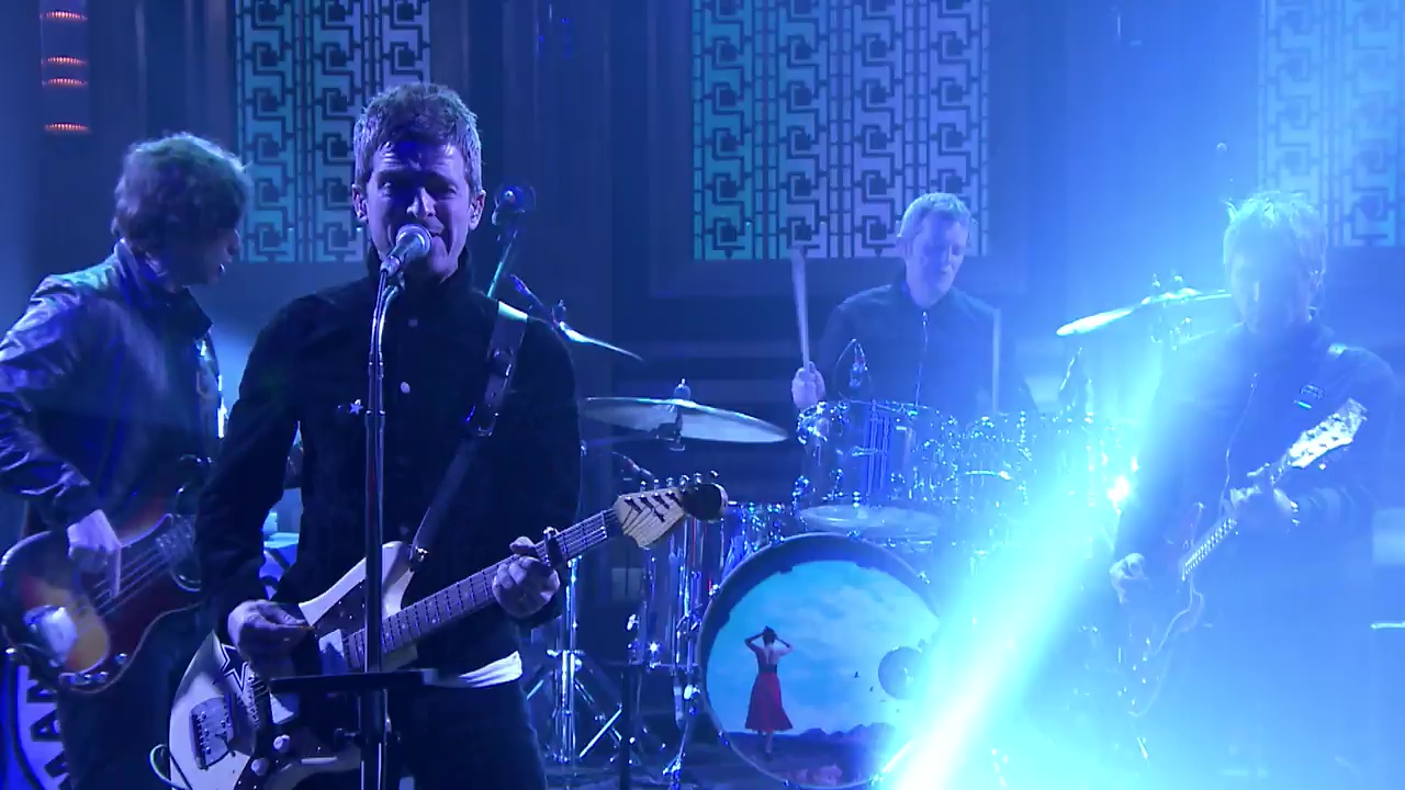 Noel Gallagher at The Tonight Show starring Jimmy Fallon - February 7, 2018