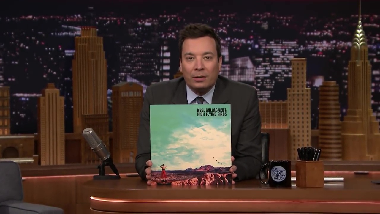 Noel Gallagher at The Tonight Show starring Jimmy Fallon - February 7, 2018