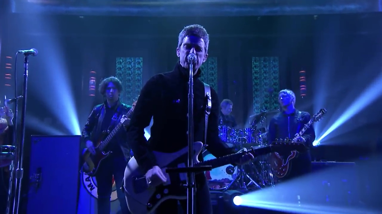 Noel Gallagher at The Tonight Show starring Jimmy Fallon - February 7, 2018