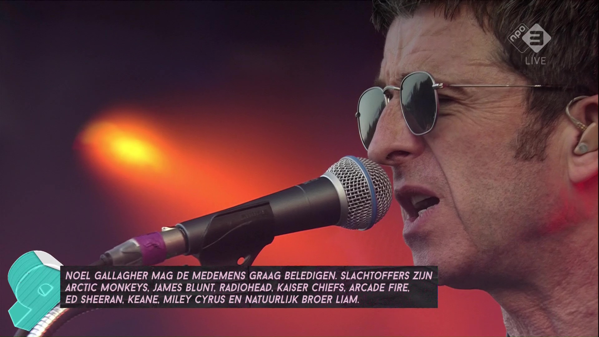 Noel Gallagher at Pinkpop Festival; Landgraaf, Netherlands - June 16, 2018
