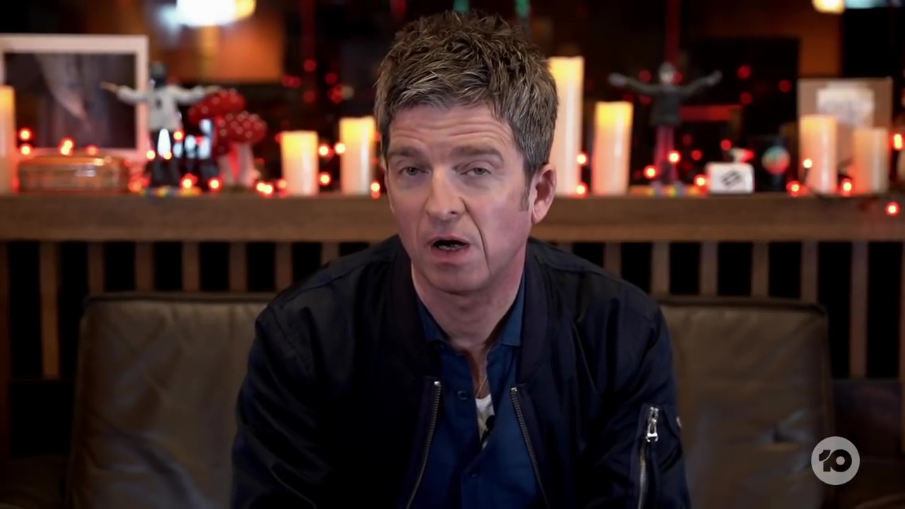 Noel Gallagher at The Project, Channel 10, Australia - April 29, 2021