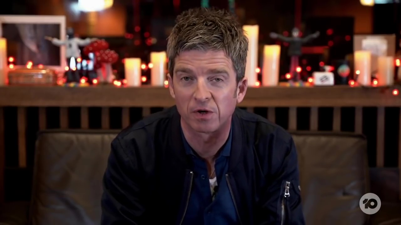 Noel Gallagher at The Project, Channel 10, Australia - April 29, 2021
