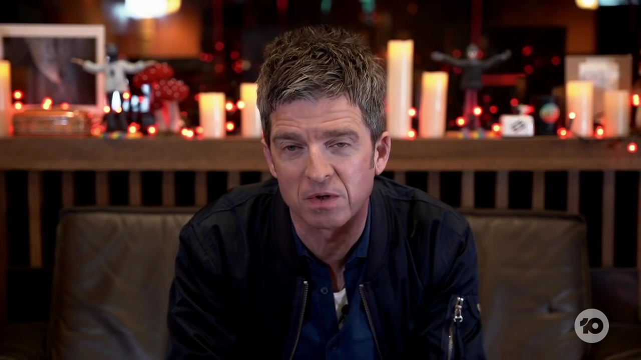 Noel Gallagher at The Project, Channel 10, Australia - April 29, 2021