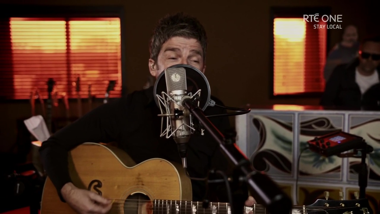 Noel Gallagher at The Late Late Show, RTE, Ireland - April 30, 2021