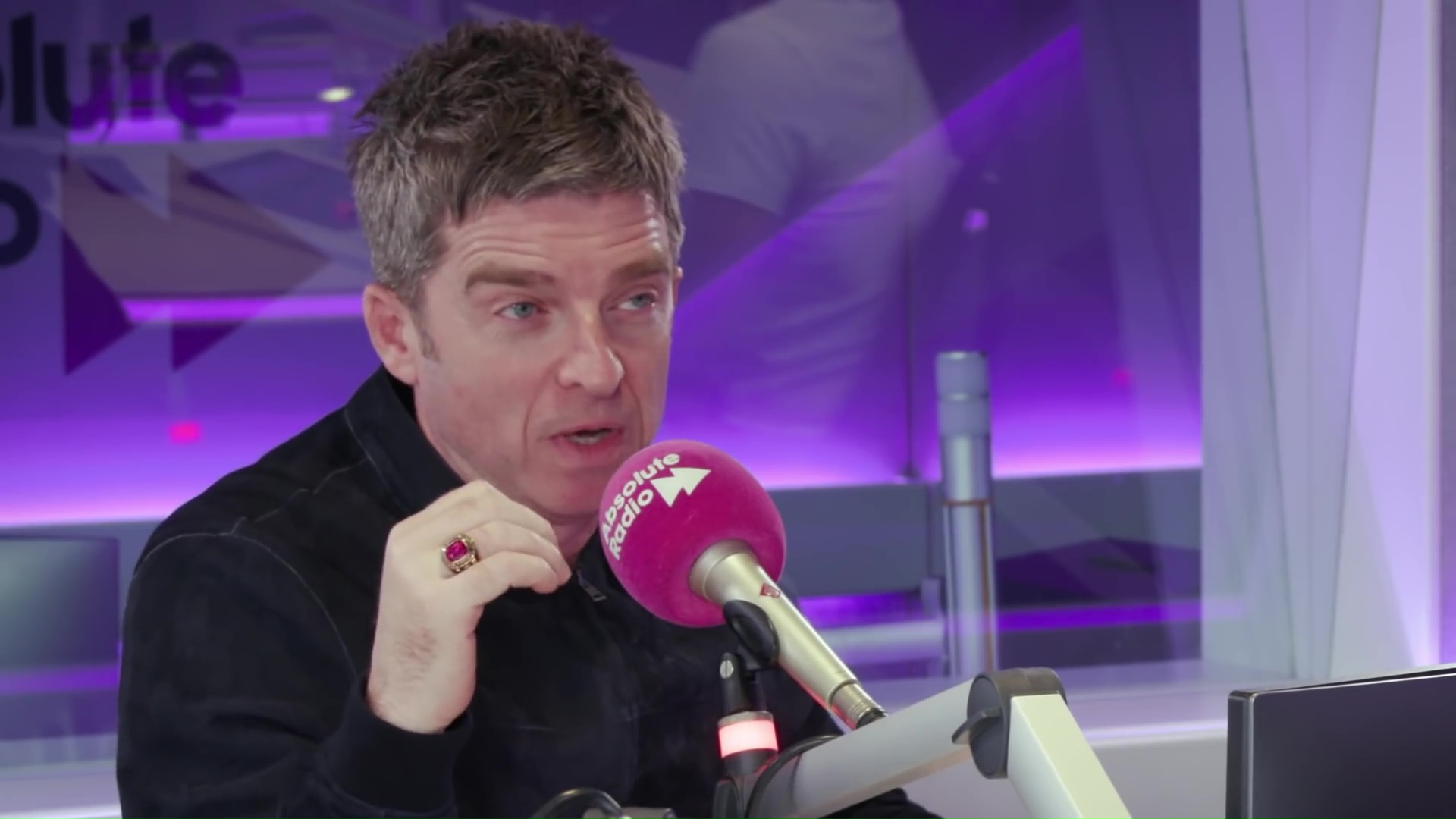 Noel Gallagher at Drivetime with Bush + Ritchie; Absolute Radio; UK - June 11, 2021