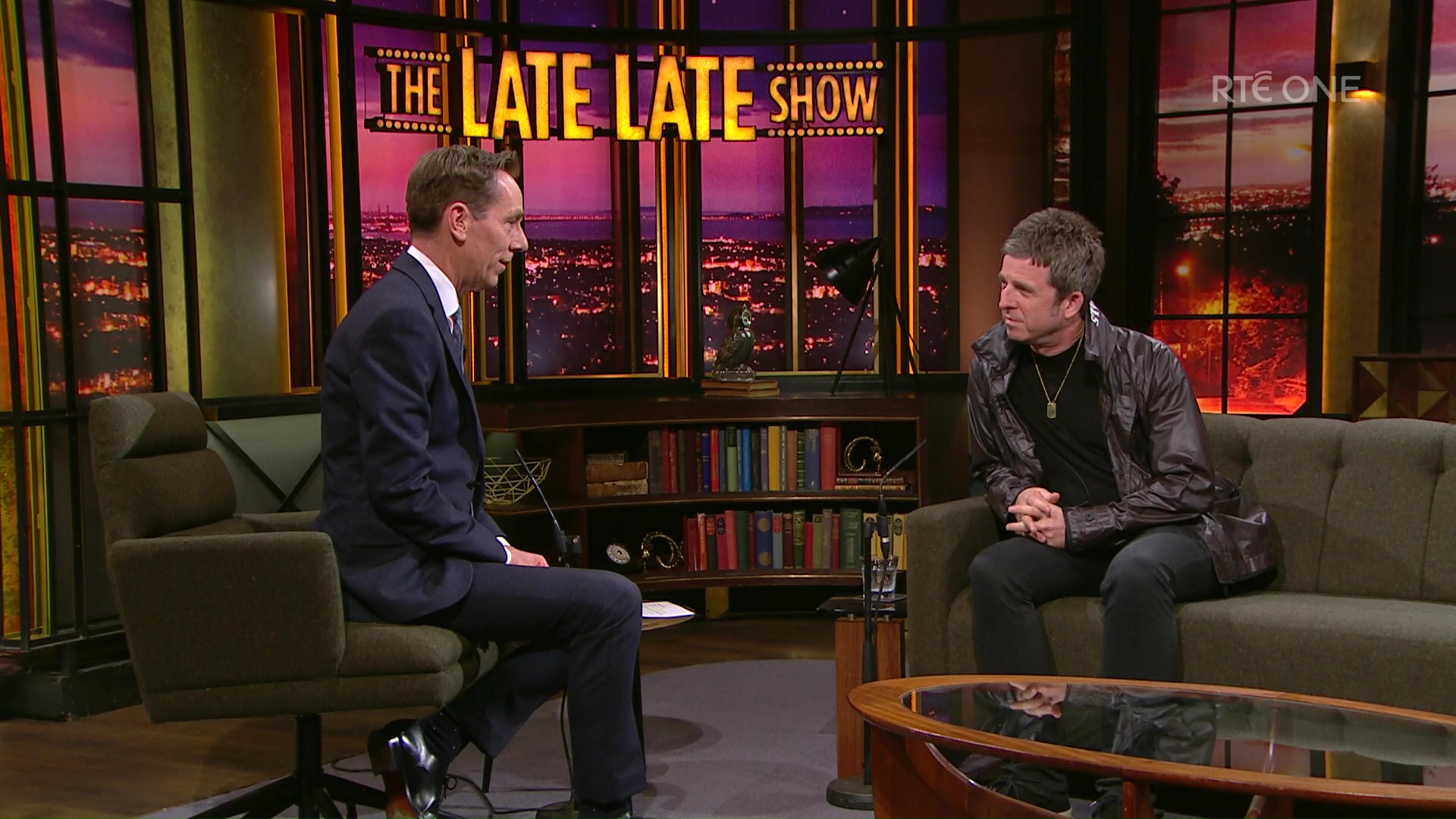 Noel Gallagher at Late Late Show; RTE One, Ireland - April 28, 2023