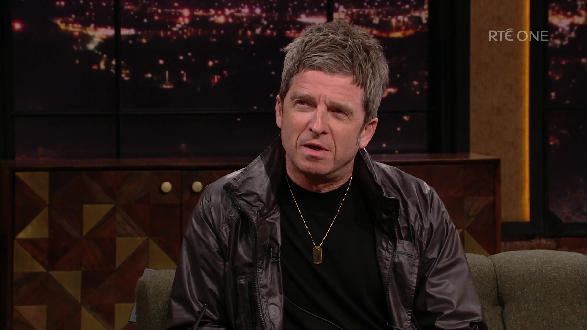 Noel Gallagher at Late Late Show; RTE One, Ireland - April 28, 2023