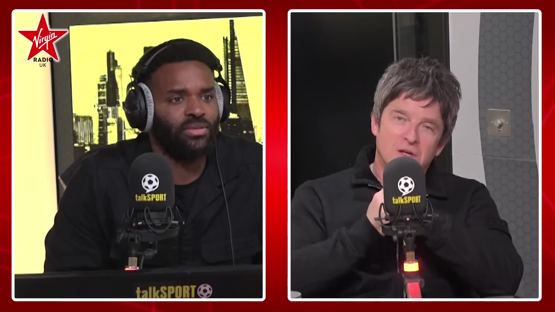 Noel Gallagher at TalkSport Drive; Virgin Radio - November 14, 2023