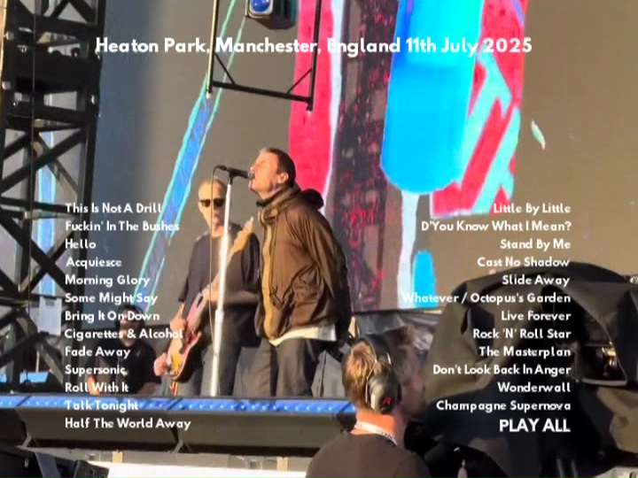 Oasis at '.$OASIS_SHOW_VENUE.' - '.$OASIS_SHOW_DATE.'