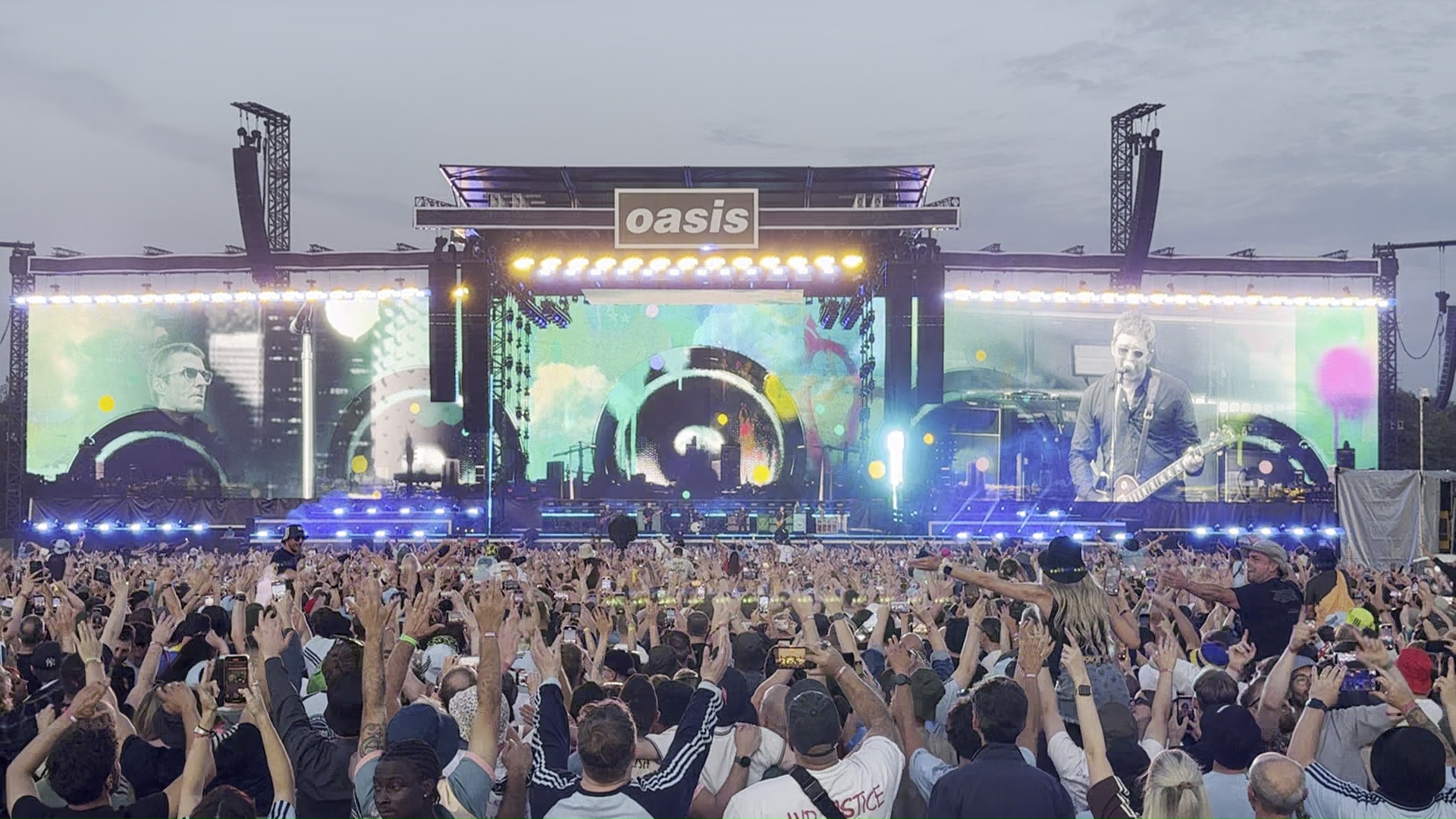 Oasis at Heaton Park, Manchester - July 16, 2025