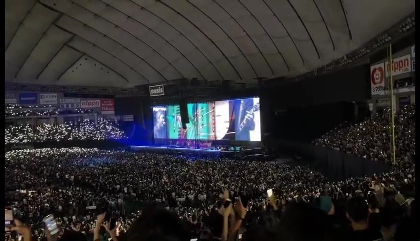 Oasis at Tokyo Dome, Tokyo; Japan - October 26, 2025