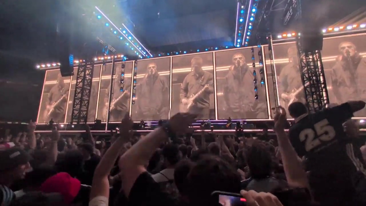 Oasis at Marvel Stadium, Melbourne; Australia - October 31, 2025