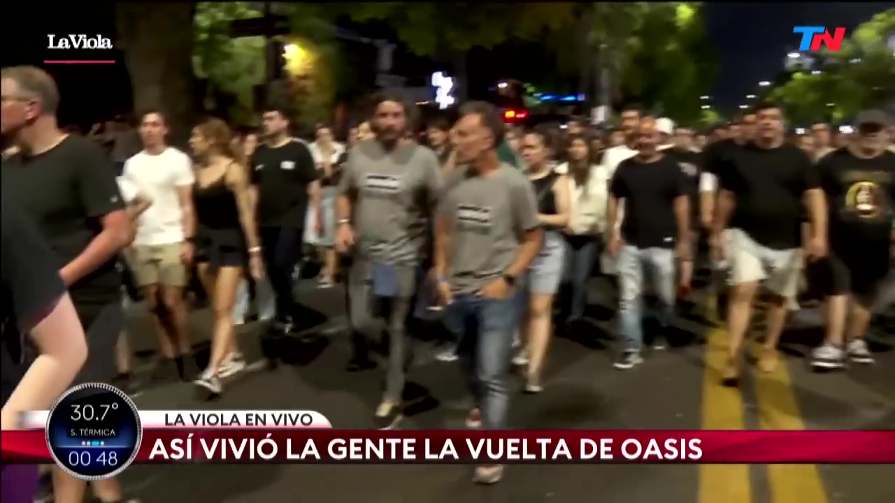 Oasis at TN La Viola Oasis Special; Argentina - November 15, 2025