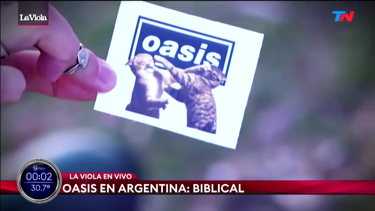 Oasis at TN La Viola Oasis Special; Argentina - November 15, 2025