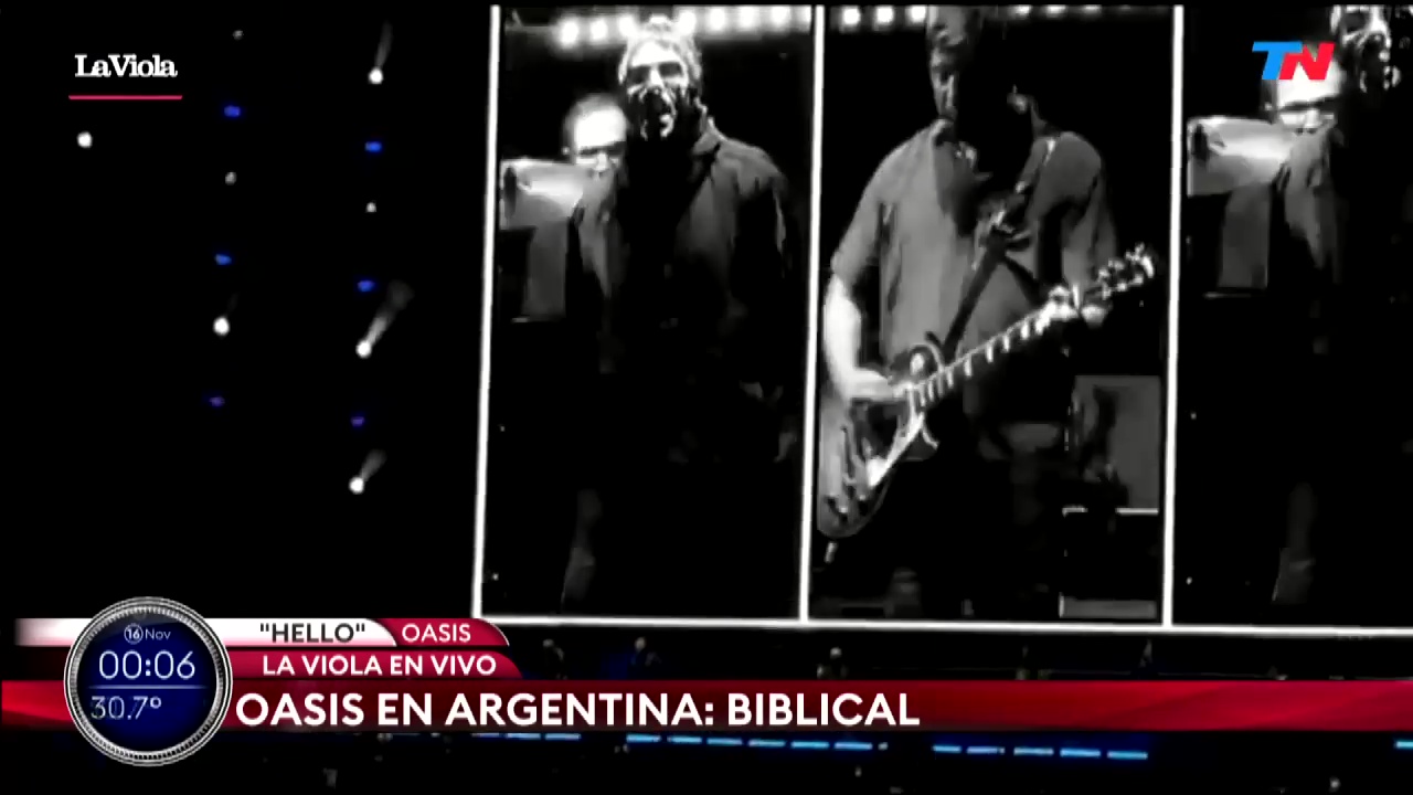 Oasis at TN La Viola Oasis Special; Argentina - November 15, 2025