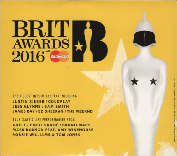 Brit Awards 2016 (Warner Music, 0825646482177)