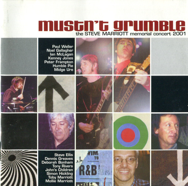 Mustn't Grumble - Steve Marriott Memorial Concert (Sanctuary Records, SANCD112)