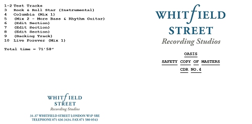 Definitely Maybe - Safety Copy of Masters