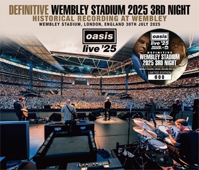 Definitive Wembley Stadium 2025 3rd Night Historical Recording at Wembley (Wardour-686)